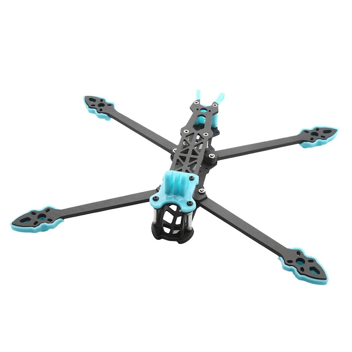 225MM Traversing Frame, Long-Distance Flight Frame, Remote Control Traversing Machine Accessories Blue with Printout