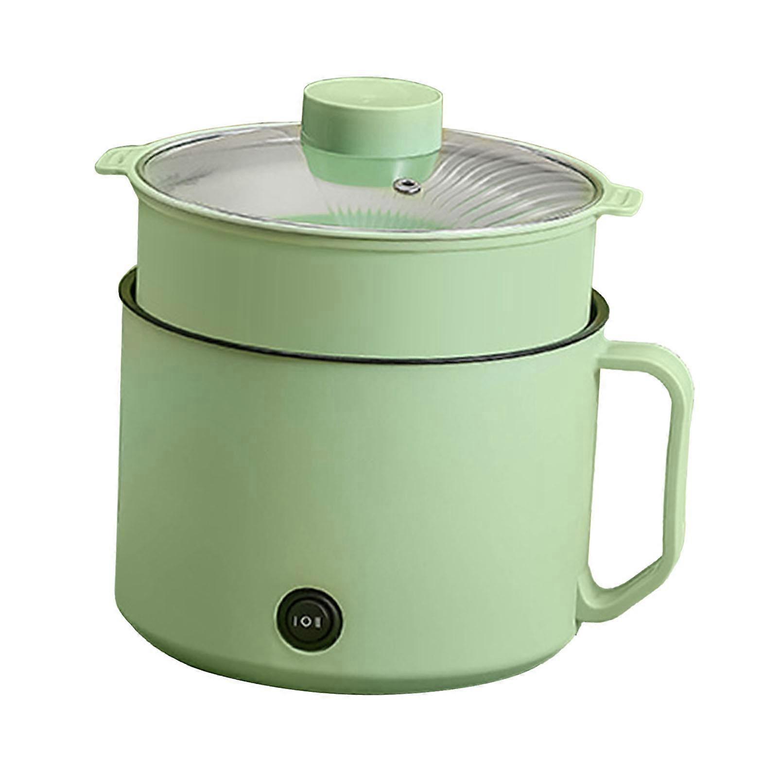 Multifunctional Mini Electric Cooking Pot for Dorms, Maifan Stone