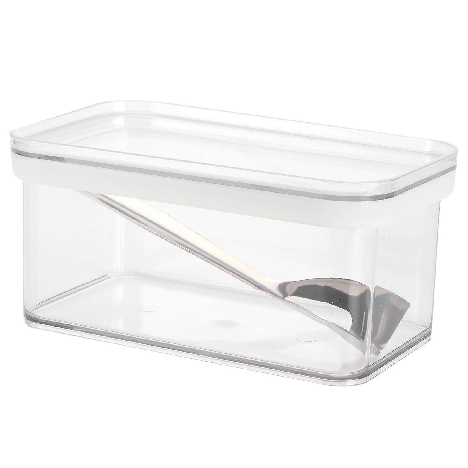 Butter Sealed Cutting Box Set Transparent Large Capacity Storage Box For Kitchen900ml