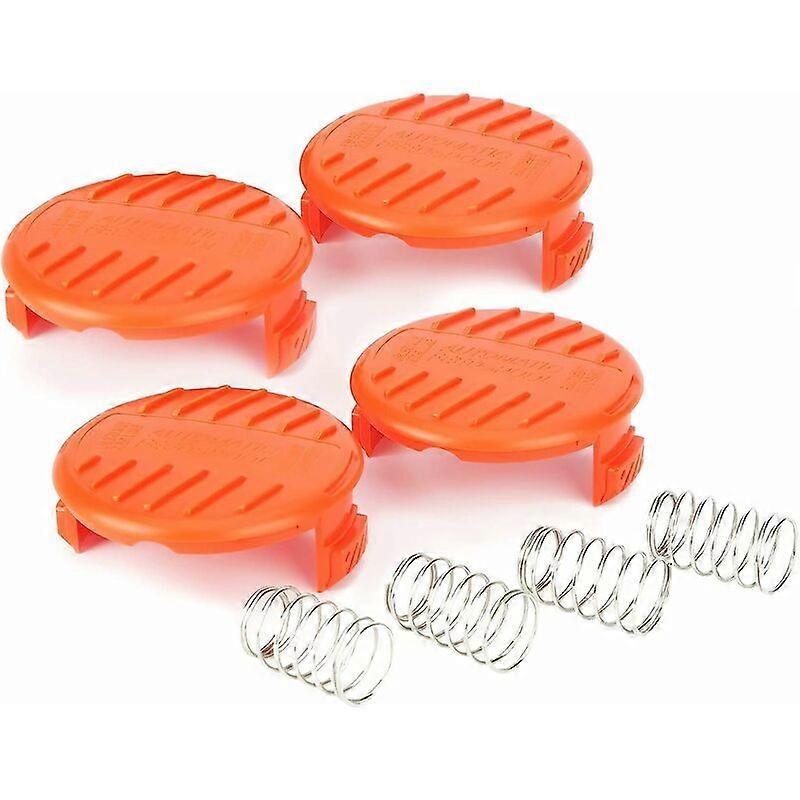 Spare spool covers for the compatible cutter, pack of 4 (4 spool covers + 4 springs)