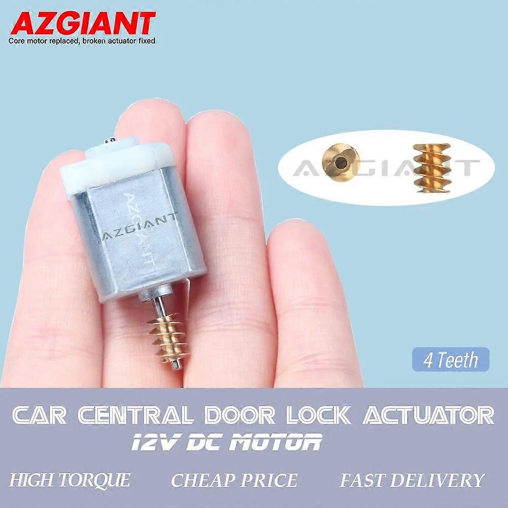 1~5pcs 4Teeth 13577979 For Vauxhall Opel Astra Zafira Auto Door Lock Actuator 12V DC Motor Engine Repair UNKU72052