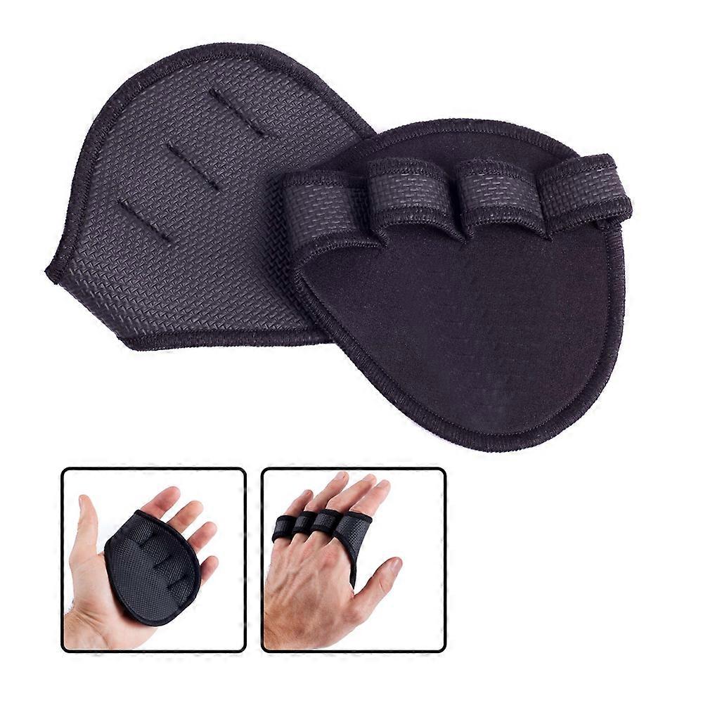 רפידות אחיזה מניאופרן ידיות אחיזה הרמה רפידות הרמה להרמת משקולות קליסטניקה הרמת כוח כפפות חדר כושר לספורט משקולות