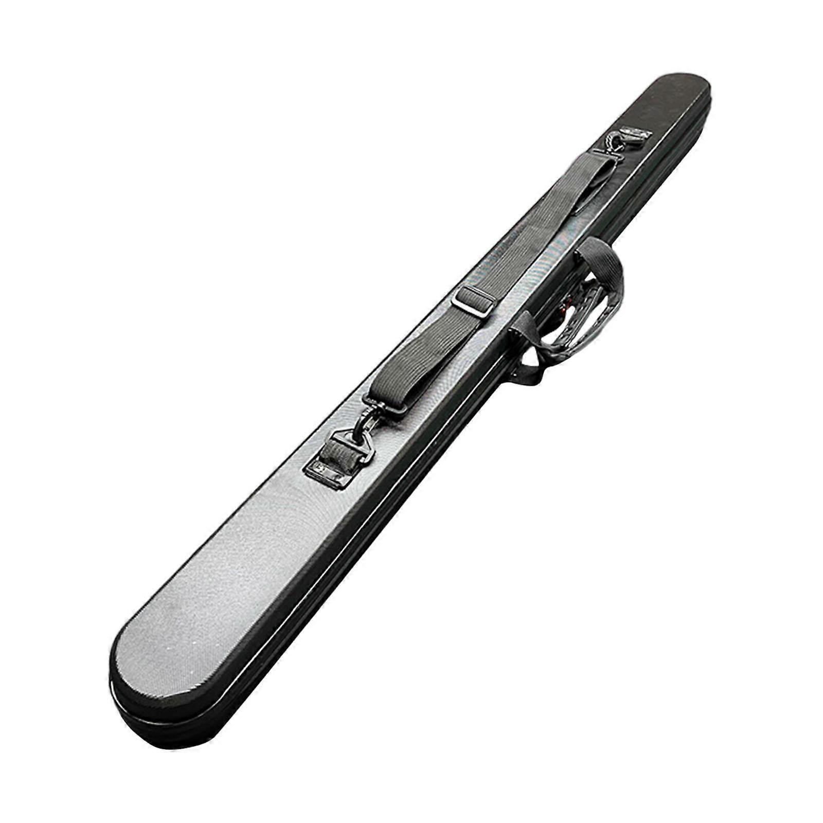 Billiard Stick Carrying Case PVC with Adjustable Shoulder Strap Carrying Bag Black