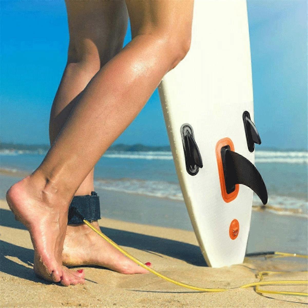 Surfing Fin, Detachable with Base, Surfboard Tail Rudder Set for Long Board, Surfboard, Paddleboard Black