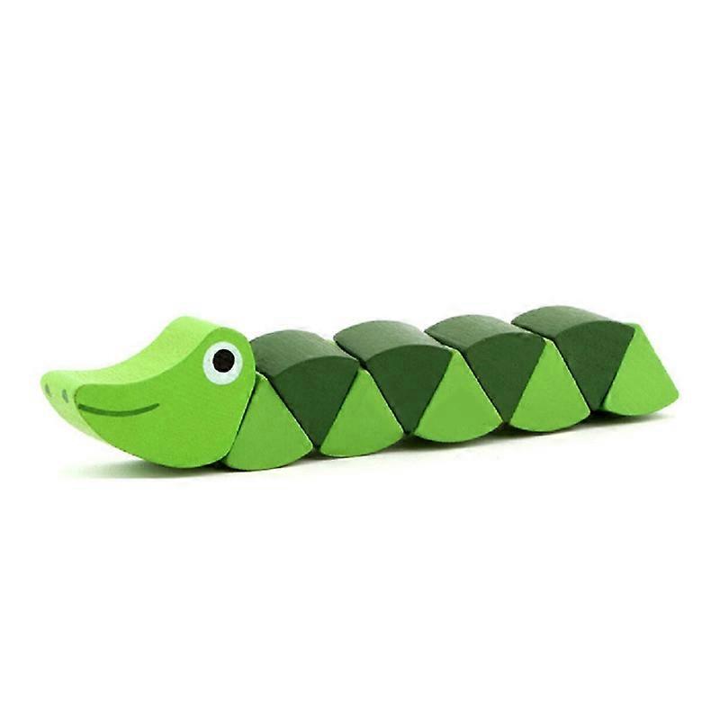 5 Color Painted Wooden Toy Creative Block for Baby Infant Brain Development