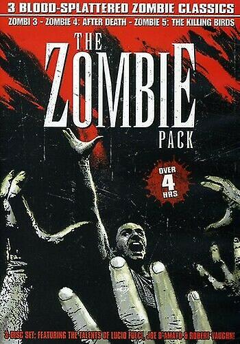 Zombie Pack Triple Feature [DVD] [Region DVD