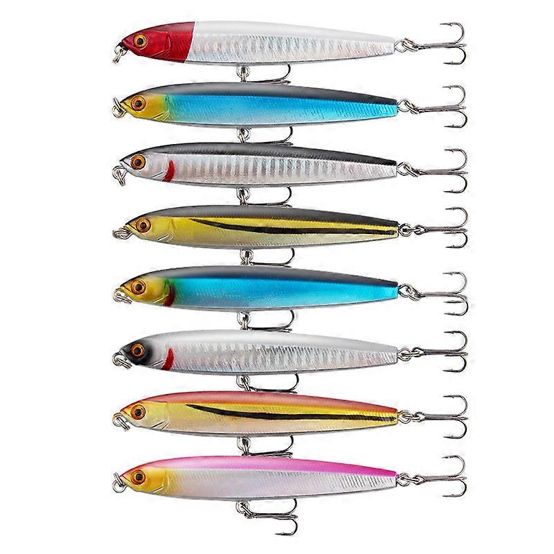 Fishing Baits 2pcs Tossing Submerged Pencil 14/18g Simulation Hard Bait