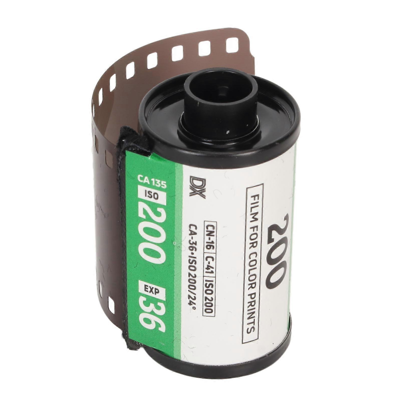 36 Sheets C200 Color Negative Film 35mm 36 Exposure Colour Print