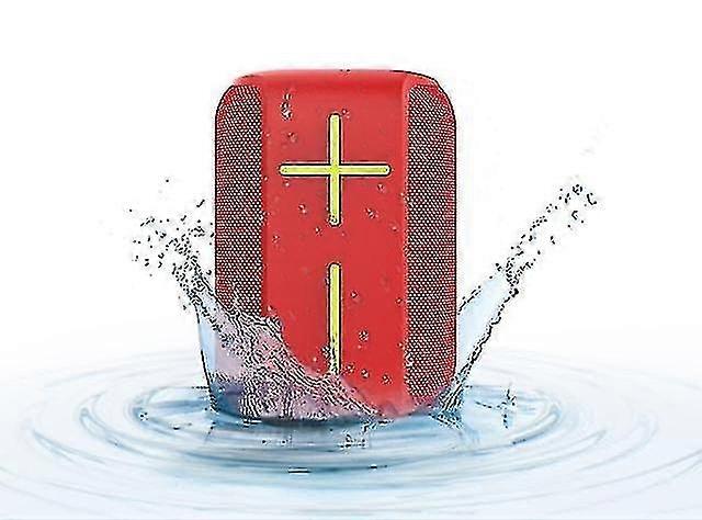 Portable Wireless Bluetooth Speakers With Fm Radio Loundspeaker Sound System Speakers(red)