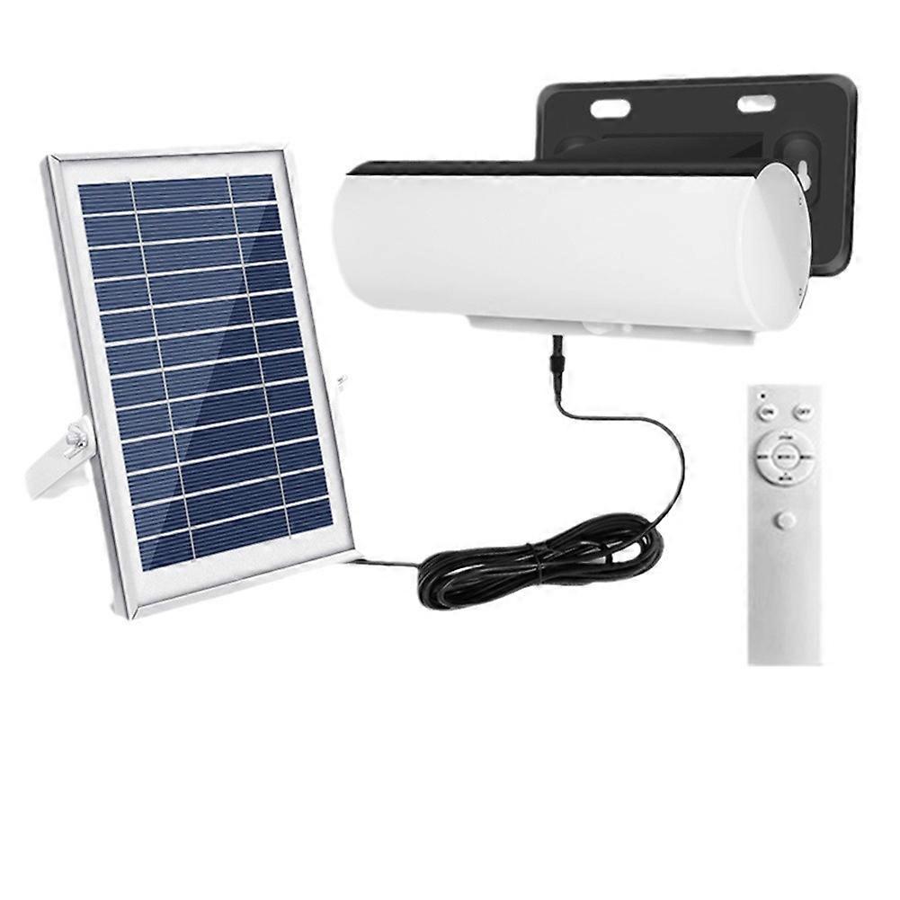 Solar Lamp with Motion Detector Dimmable Indoor LED Light with 5m Cable Waterproof Solar Spotlight