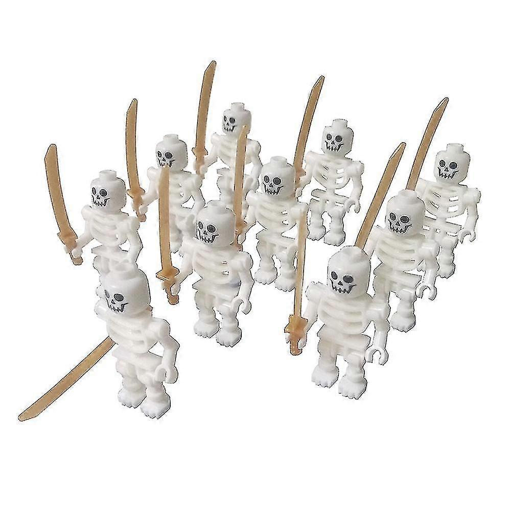 Set Of 10pcs Skull Ninjago Figures Building Blocks Toys