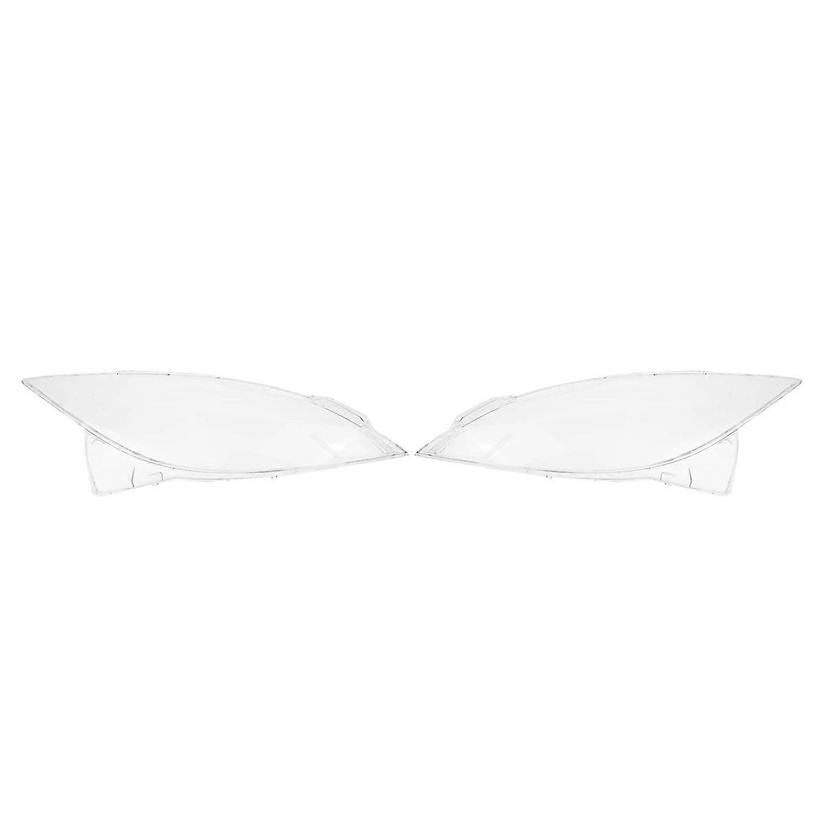 Car Headlamps Transparent Lamp Shell Masks Plexiglass For Mazda 6 M6 2009 - 2015 Sedan