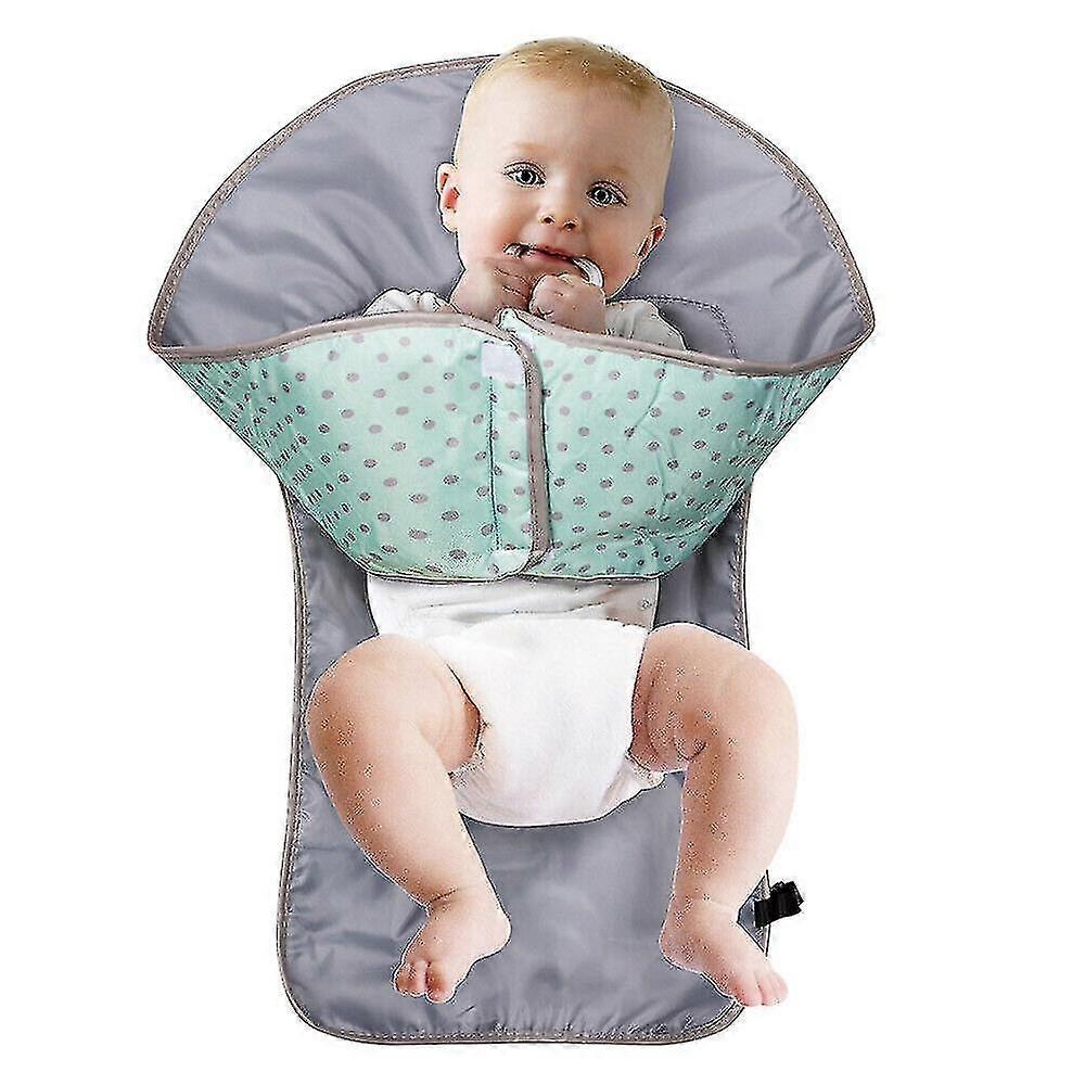 3-in-1 Baby Changing Mat Hat Case Clean Hands Pad Diaper Station Holder