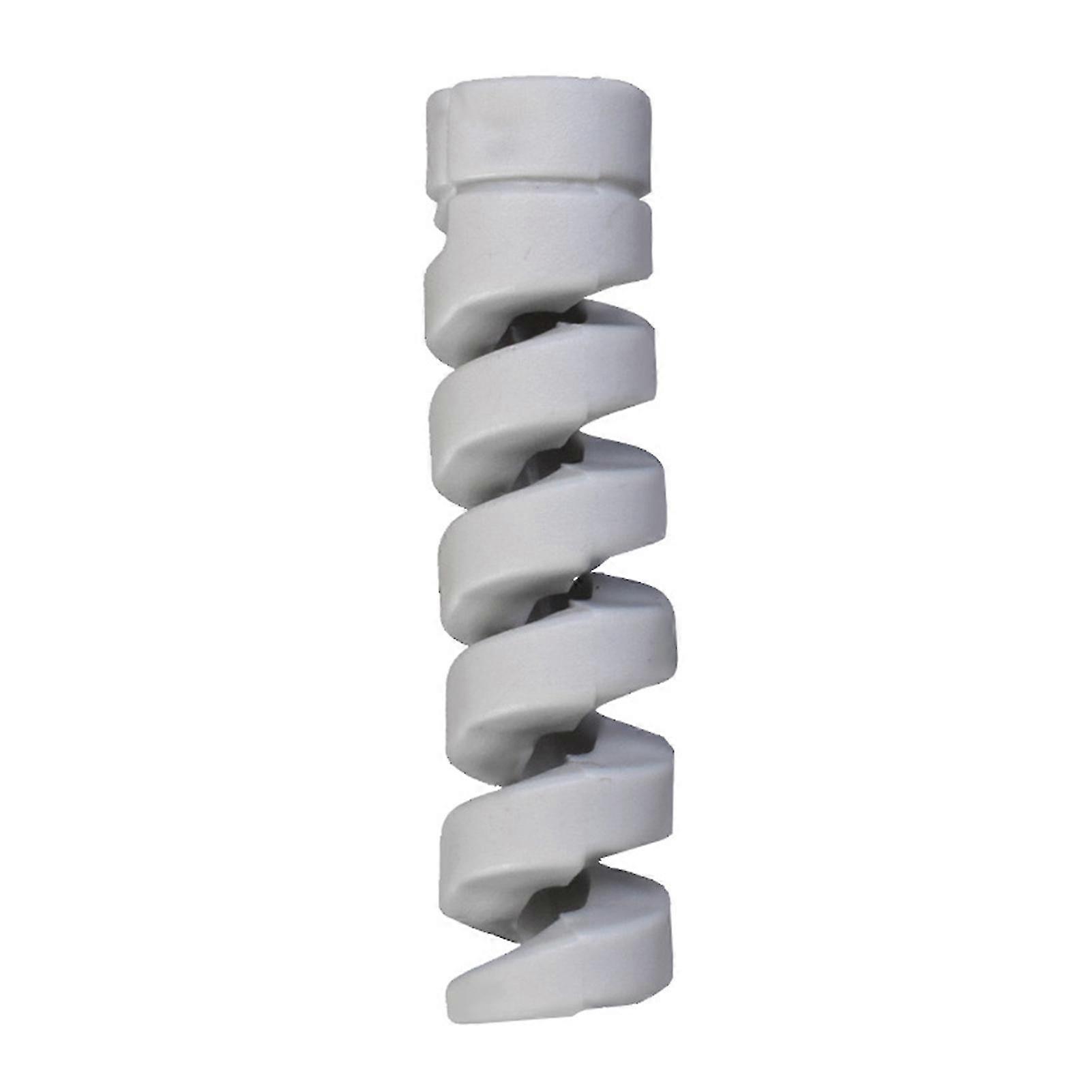 Spiral-shape Tube Wire Cable Protector Solid Color Simple Design Cable Protector For All Cell Phones Computers