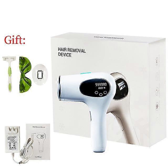 Ipl laser hair removal ice cooling painless laser hair epilator 6j energy permanent 990000 flashed whole body hair remover
