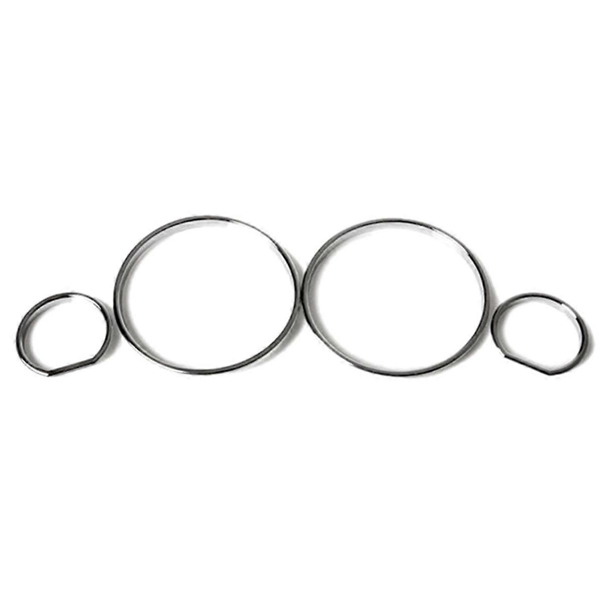 Auto Tacho Abdeckung Lünette Trim Dashboard Gauge Ring Set für E32 / E34 Modelle