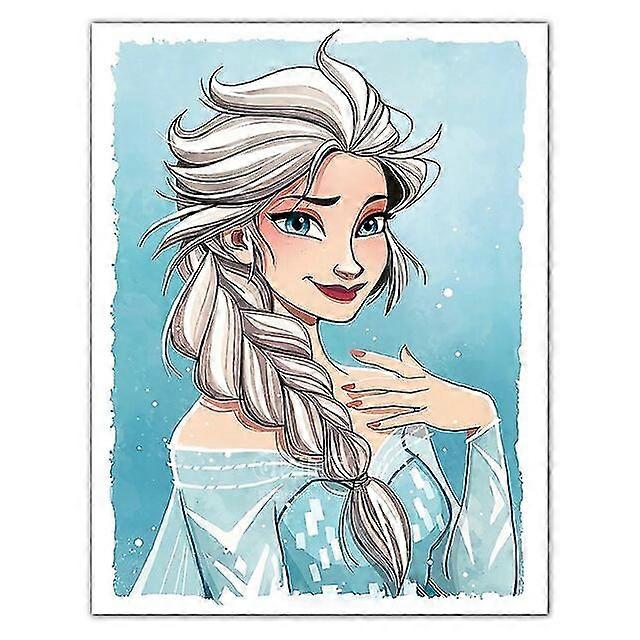 Disney Γοργόνα Νεράιδα Πριγκίπισσα Πλήρης Γύρος Διαμάντι 5d Diy Ab Διαμαντένια Ζωγραφική Κινούμενα Σχέδια Φαντασία Κέντημα Σταυρός Βελονιές Χάντρες Δώρο