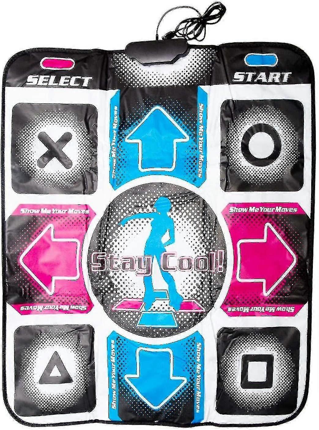 Usb Dancing Mat Wired Musical Game Dance Floor Mat,non-slip Dancing Step NEW