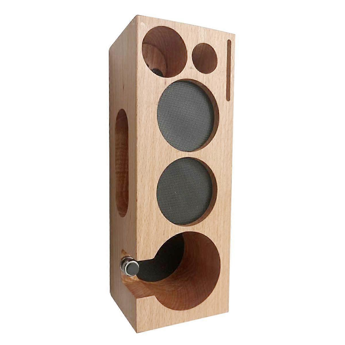 Kaffemanipulationsholder Filterstativ Træbase Espresso Tamper Stand Mat Rack 58mm Kaffe Tamper Hol