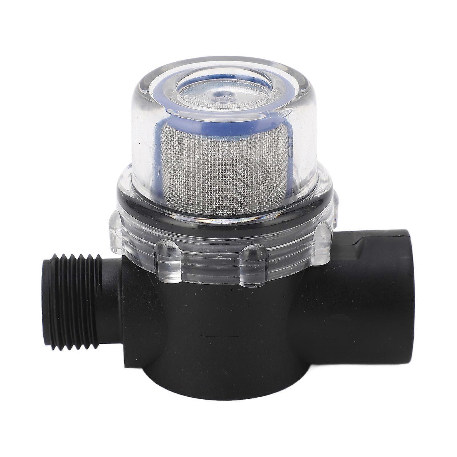1/2 Zoll?14 Innengewinde-Inline-Filter 50 Mesh-Sieb Kunststoffkonstruktion Wassersieb für Rohrleitung
