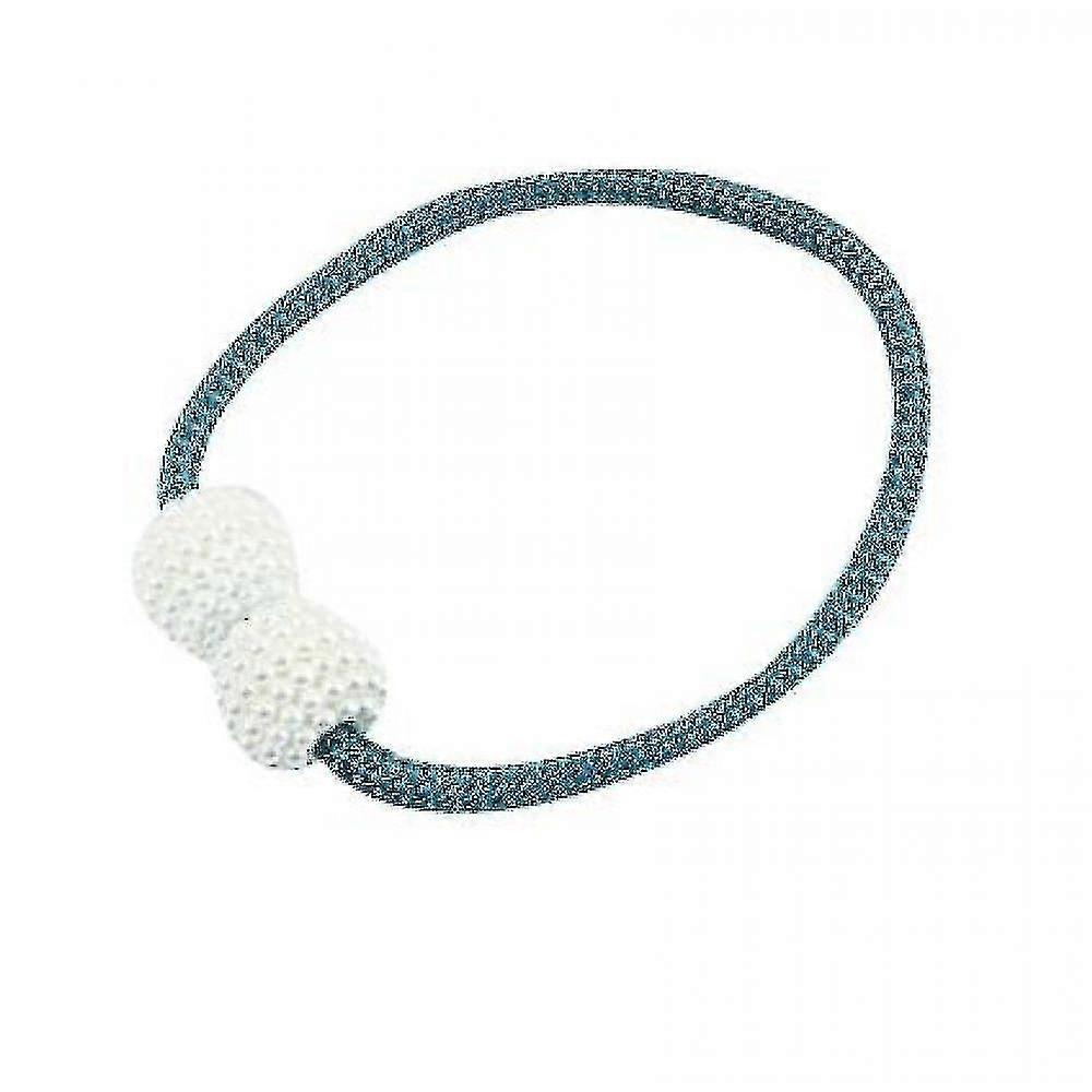 pearl Curtain Magnetic Buckle Strap(blue)