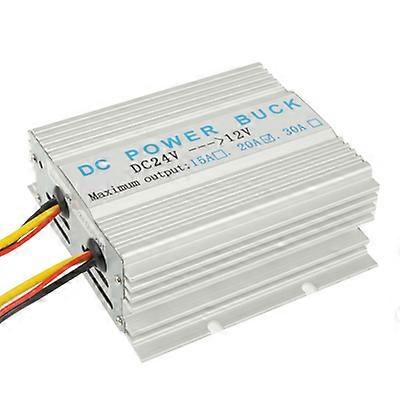 DC 24V to 12V Car Power Step-down Transformer, Rated Output Current: 20A