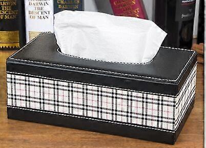 PU Leather napkin holder tissue box