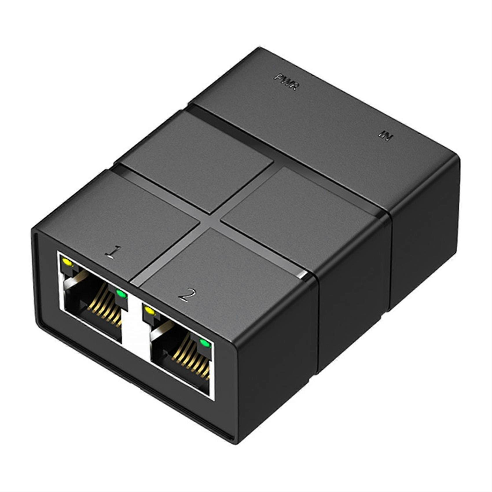 Network Cable Splitter 1 To 2 Simultaneous Internet Broadband Network Port Pairs 1 Drag Two-turn In