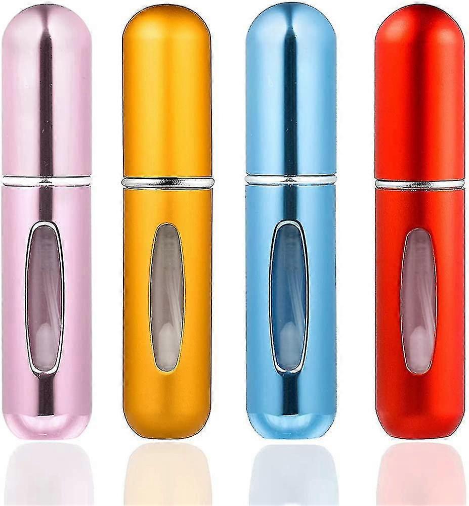 4 pezzi 5ml profumo atomizzatore ricaricabile profumo atomizzatore, mini portatile ricaricabile