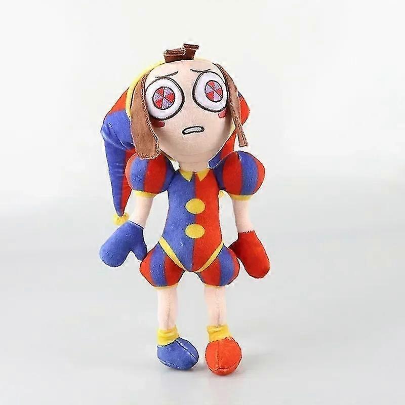 Magische Zahlen Zirkus Plüsch Clown Karikatur Puppe Clown Plüsch Puppe weich gefüllte Sofadekoration Weihnachtsgeschenk