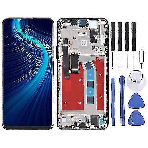 Honor X10 Pro Lcd Screen And Digitizer Full Assembly With Frame (black)