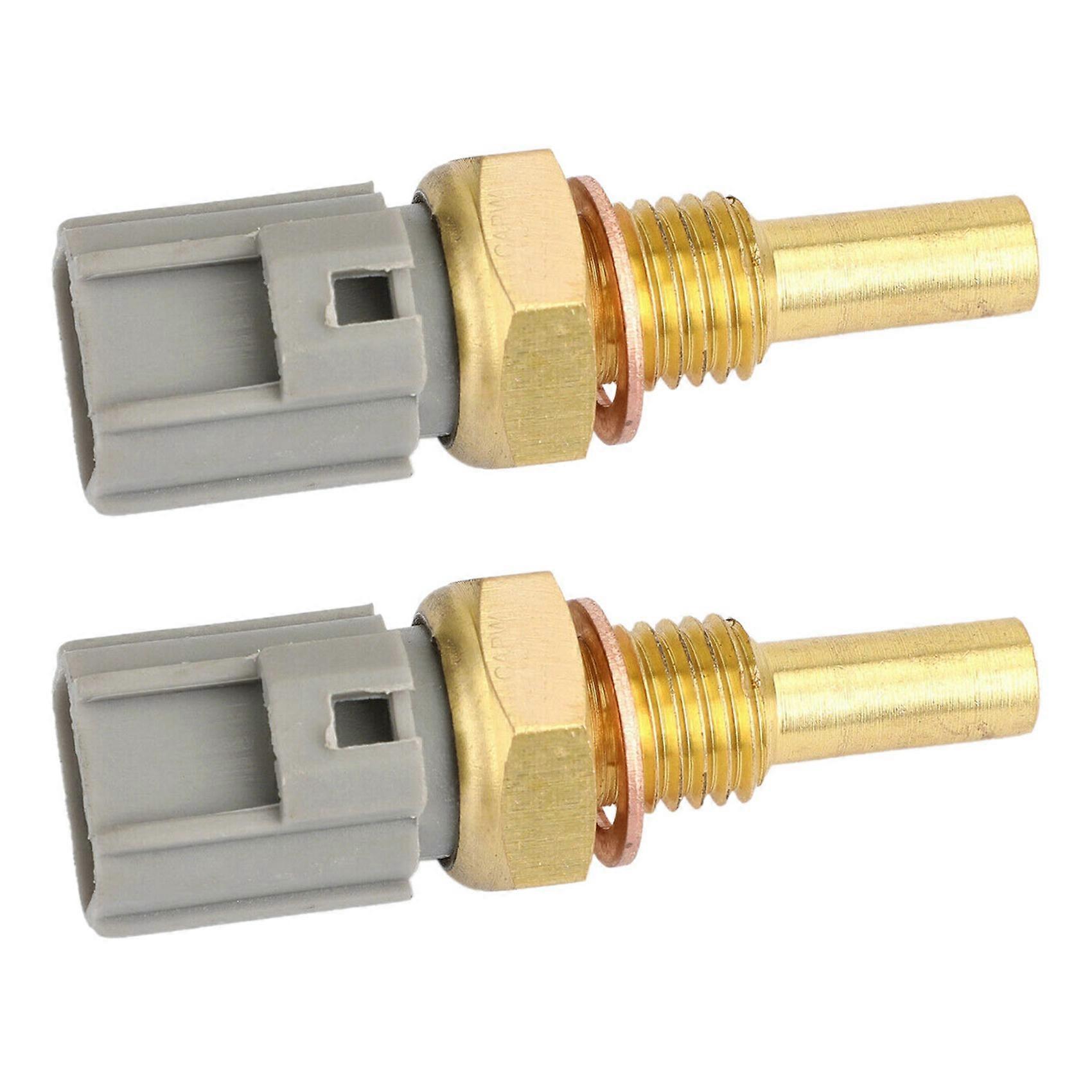 2X Coolant Temperature Sensor for 4Runner Celica Corolla Highlander Land Water Temperature Sensors