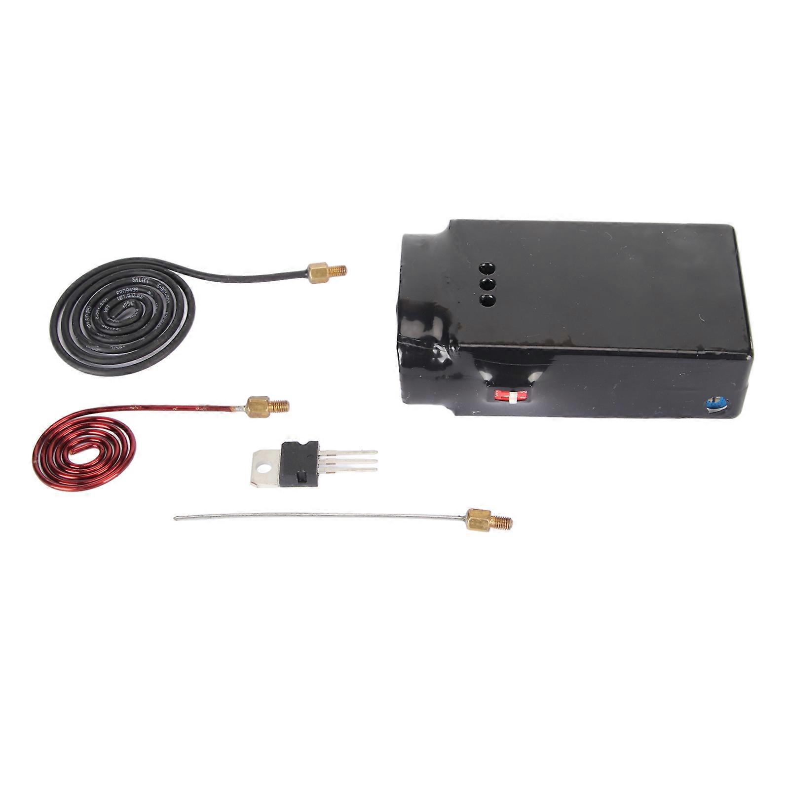 Coil EMP Electromagnetic Pulse Tester Small Black Box Intelligent Lock Finger V Shaped Lock Detector US Plug 100?240V Dual Frequency