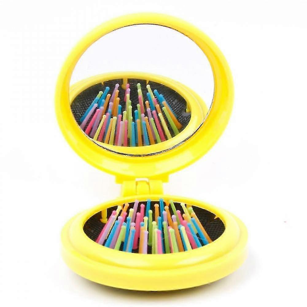 Portable Round Pocket Folding Comb For Travel