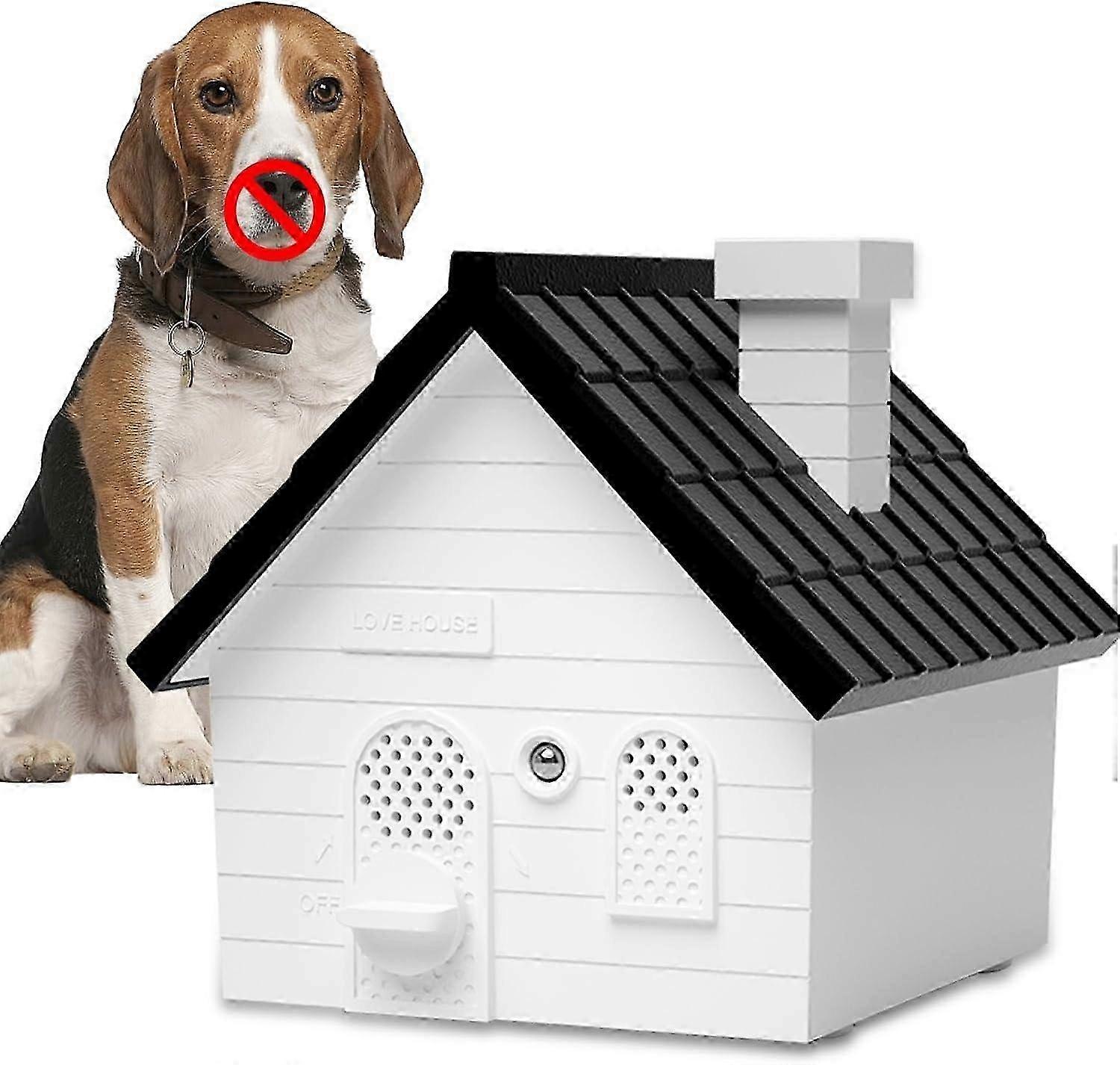Anti-barking device 4 adjustable modes for dogs