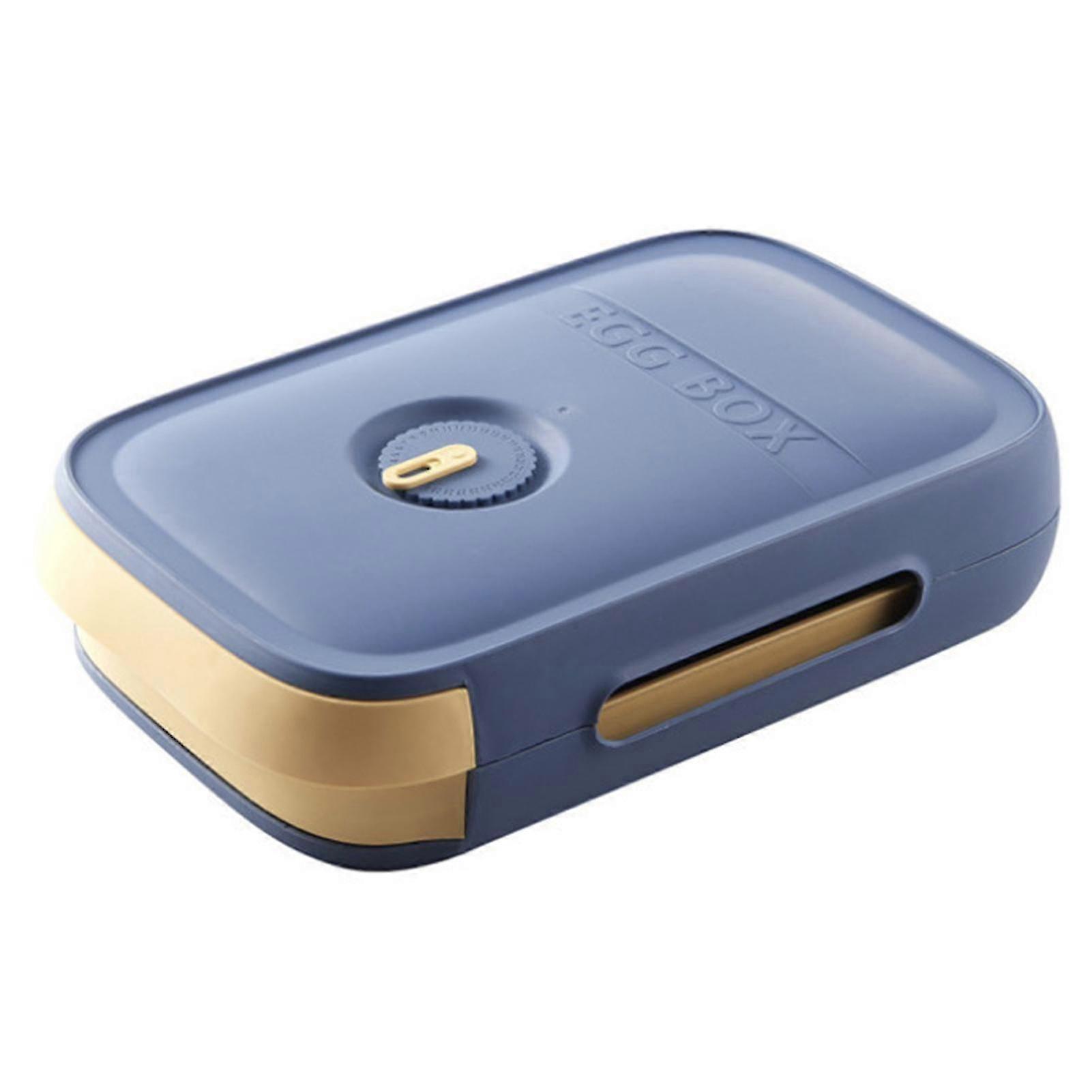 Refrigerator Egg Storage Bin Stackable Large Capacity Egg Holder For Freezer Countertop Shelf