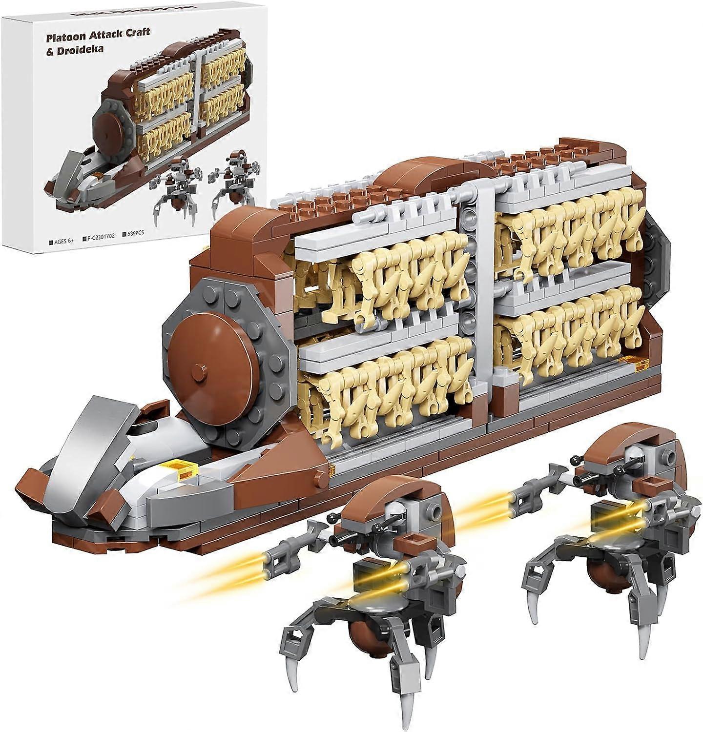 Carrier Lego Battle Droids LEGO 40686 Trade Federation Troop Carrier –  Labyrinth 2TTOYS