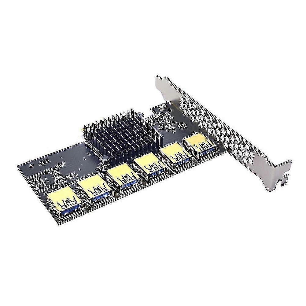 Pci-e To Pci-e Adapter 1 Turn 6 Pci-express Slot For Btc Mining