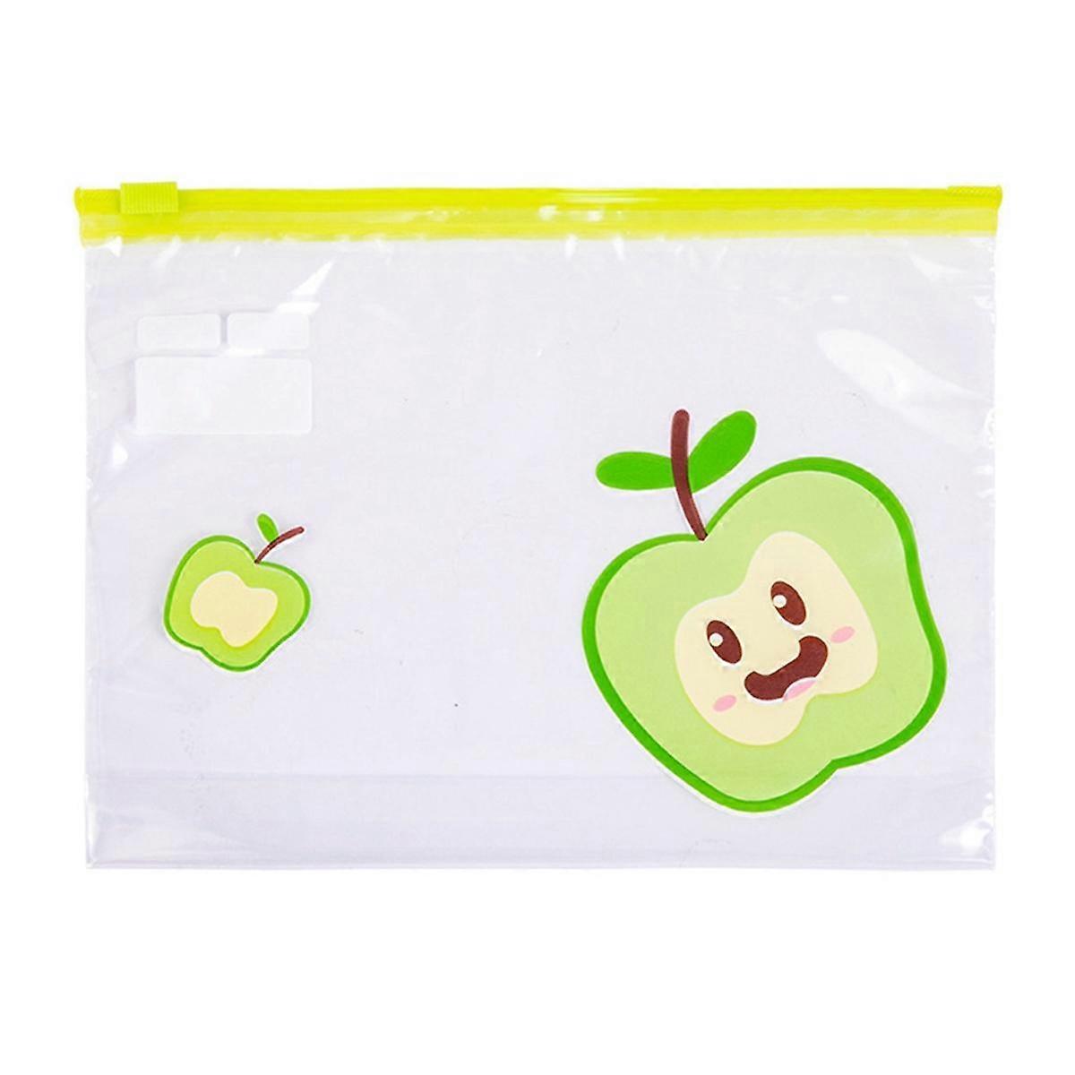 40Pcs Reusable Transparent Storage Bag -Keeping Bags Zip Lock Bag Food Grade Kitchen Organizer Freezer Bag, S