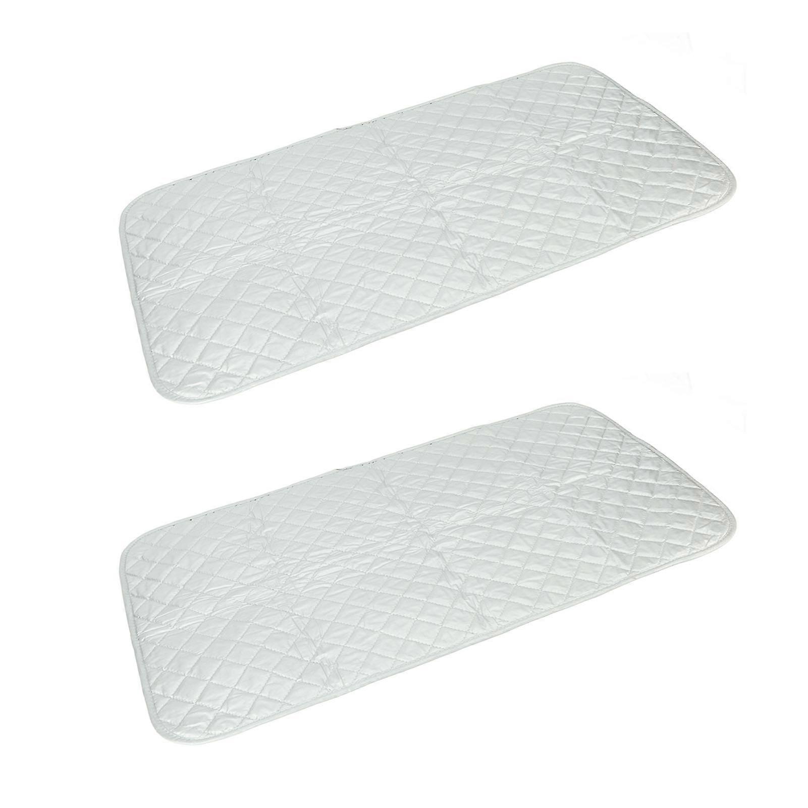 2pcs שטיחון גיהוץ מגנטי נייד עמיד בחום - כיסוי להחלפת מייבש כביסה