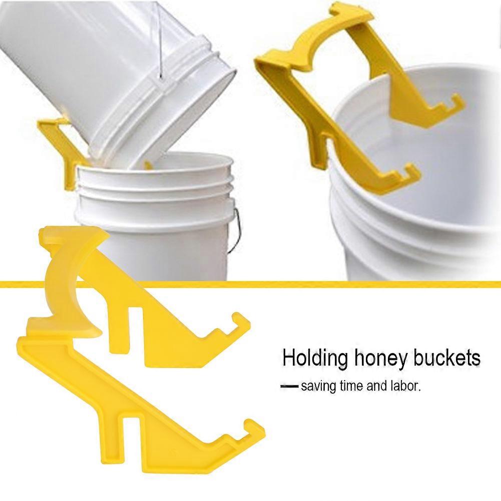Plastic Bee Honey Bucket Rack Frame Grip Holder Imker Tool