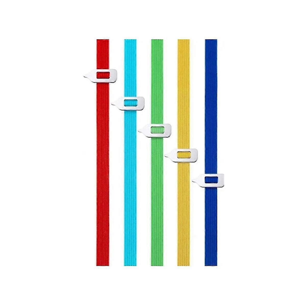 Elasticity Strap Bookmark Retractable Book Clip Elastic Band Pointer Reading Bookmark Stationery Supplies