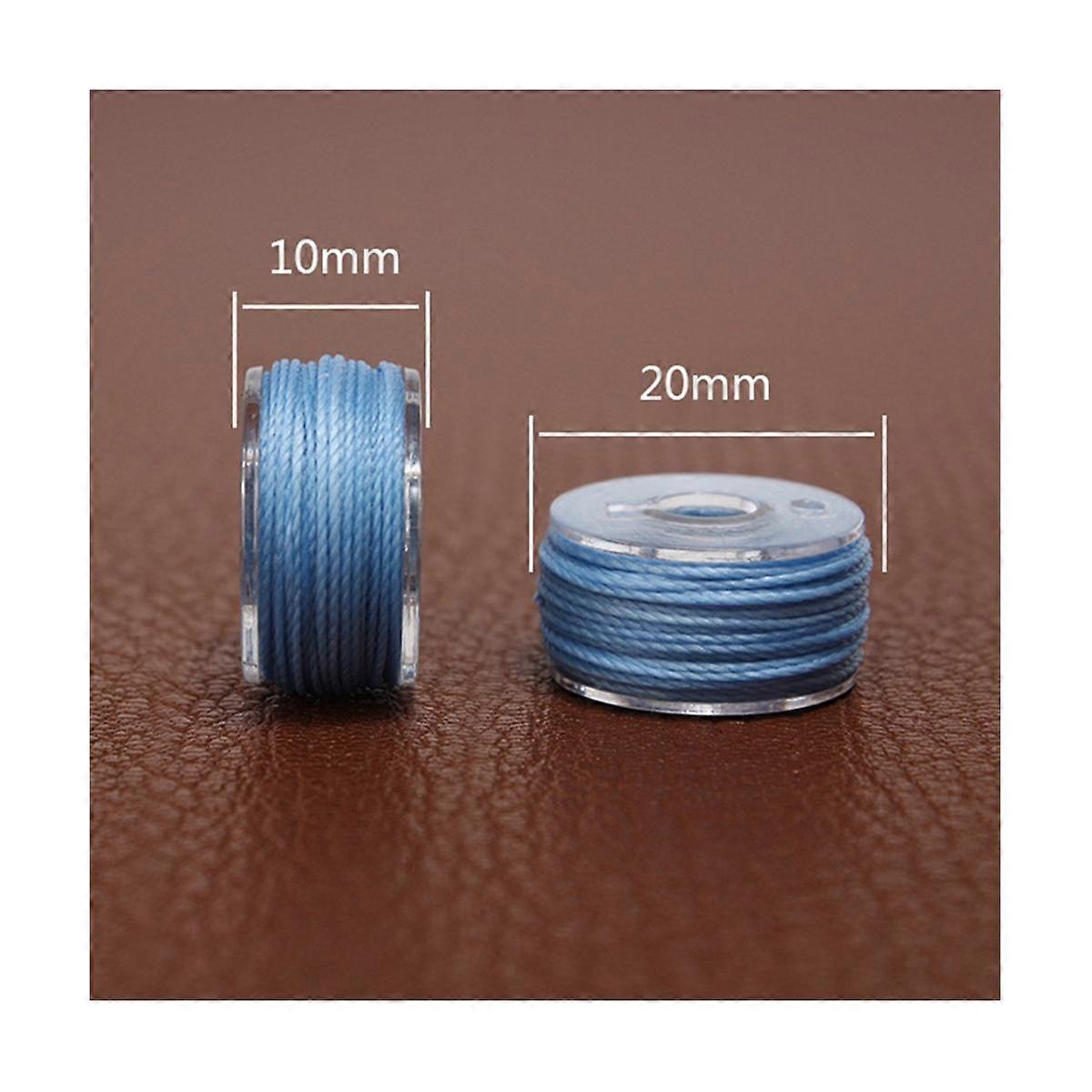 25 Colors/Wax Thread Polyester Thread Waxed Thread Box Set Woven Bracelet for Leather Craft Sewing