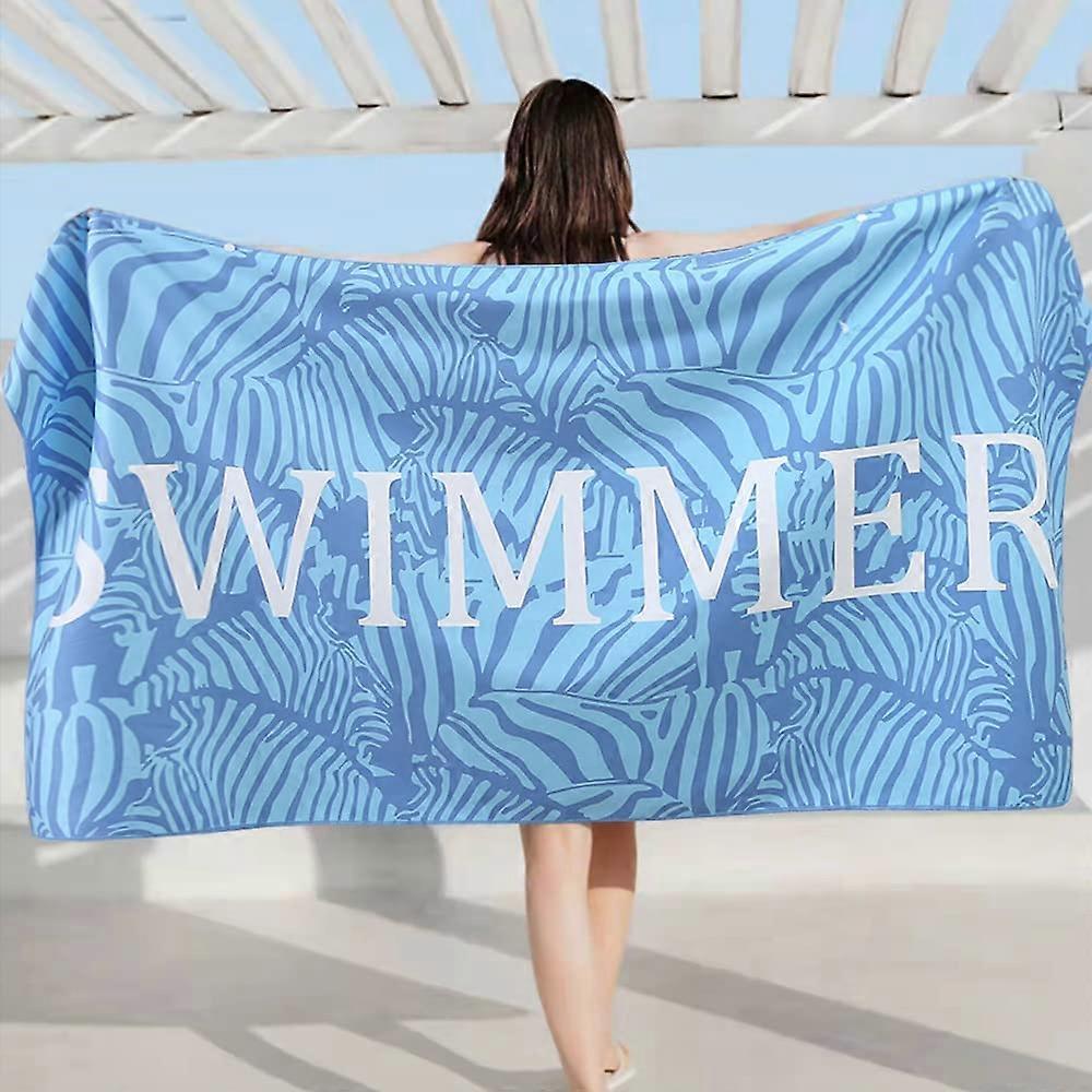 Microfibre towels sand-free quick-drying