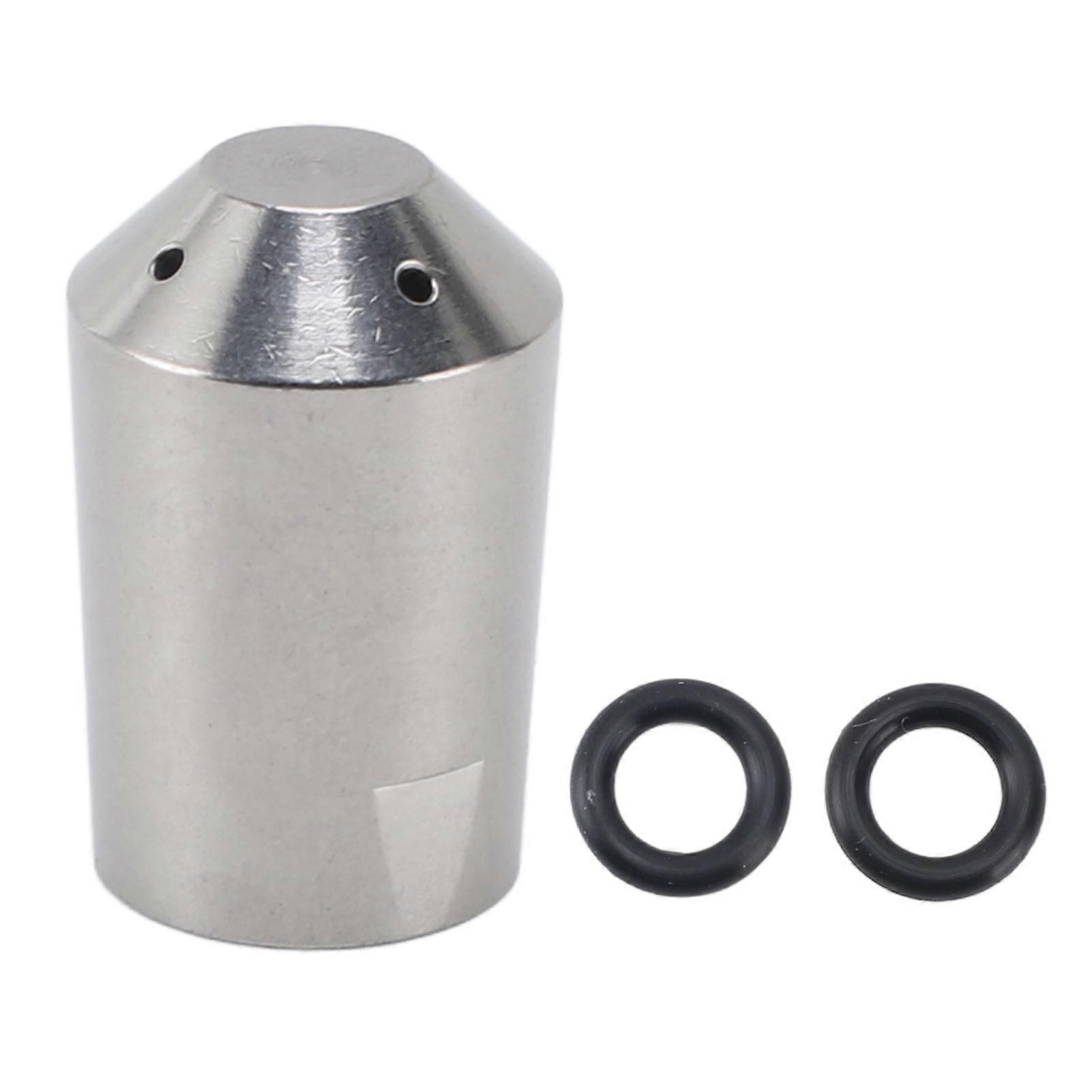 buse de machine à café en acier inoxydable bec de mousse de lait de remplacement buse à vapeur pour rancilio quatre trous