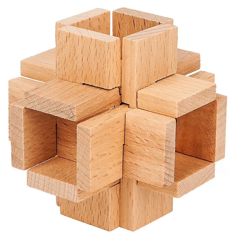 In The Word Cage Luban Lock Puzzle