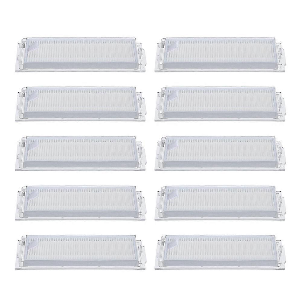 10 Pcs Vacuum Replacement Filter Robotic Vacuum Cleaner Filters Robot Vacuums Parts Sweeper Accessory Replacement for MIJIA STYJ02YM