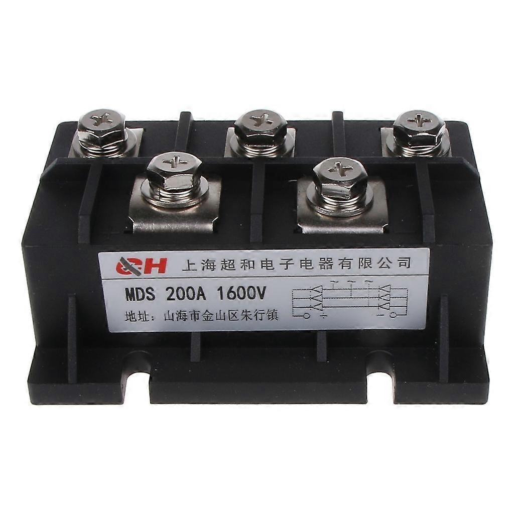 MDQ-200A Bridge Rectifier 200A 1600V Single Phase Full Wave Diode Module
