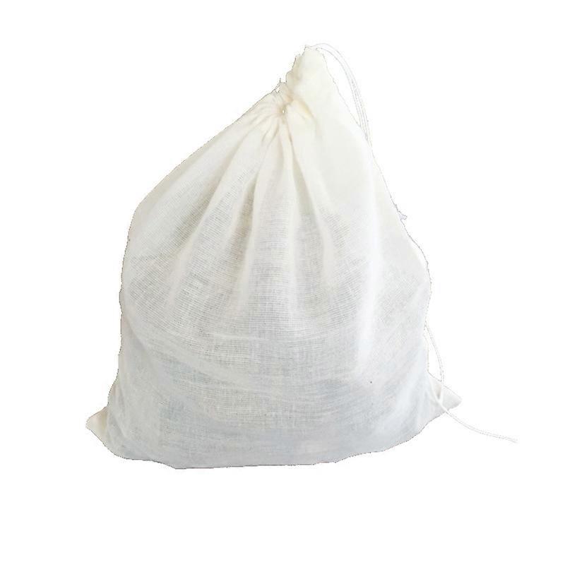 10 Pack Muslin Filter Cloth Soft Pure Cotton Thin Square Muslin Woven Cloth Cheese Butter Wine Beer Milk Fruit Filter Cloth for Baking (100 x 150mm).