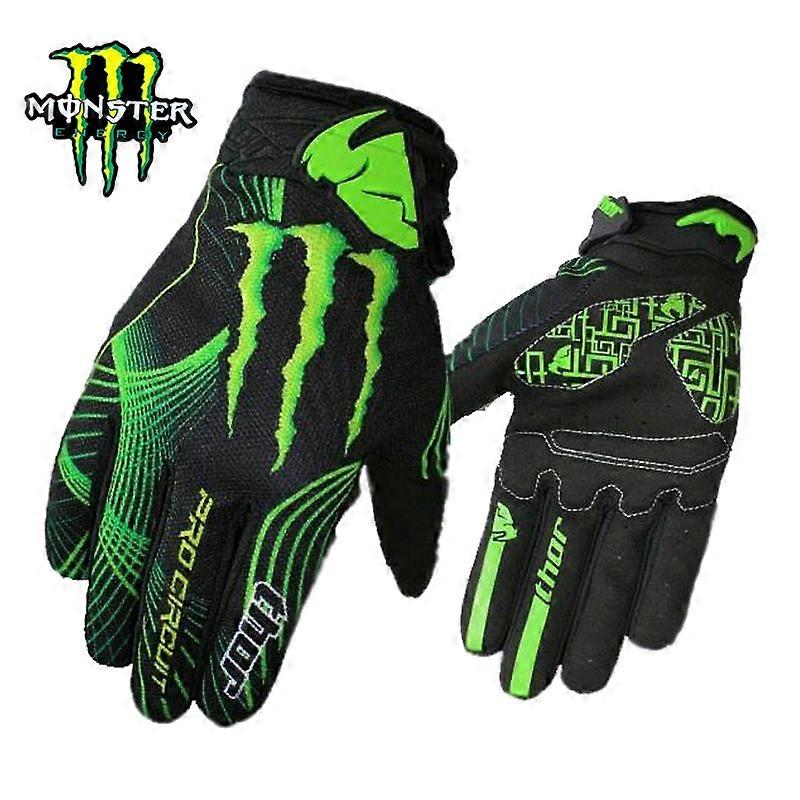 Monster Motocross Gloves Monster Energy Gloves New Off-road